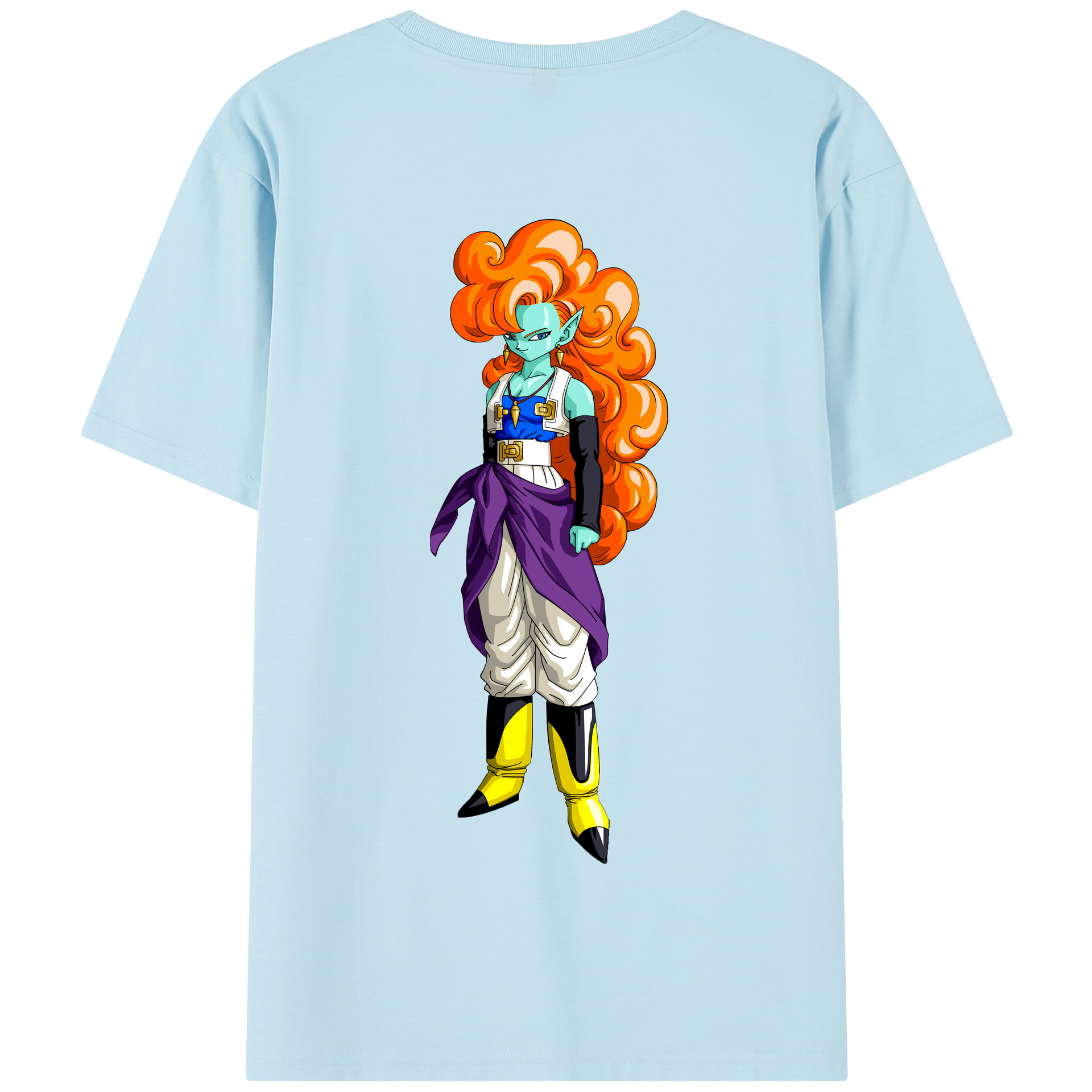 （画像用） ドラゴンボール DRAGON BALL 綿100％半袖Tシャツ（背面プリント）